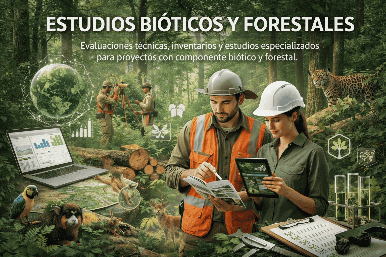 Estudios bióticos forestales